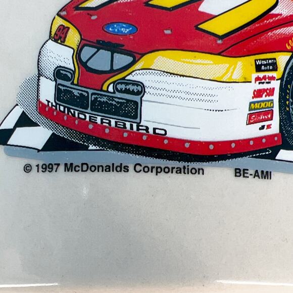 90s Bill Elliott McDonald’s NASCAR mug 1990s vintage - Picture 2 of 7